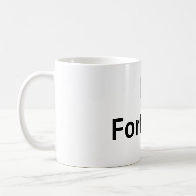 I love Fortaleza Coffee Mug (Left)