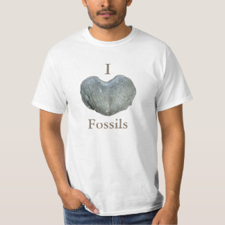 I Love Fossils T-Shirt