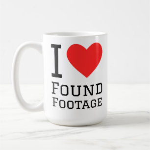 I love found footage coffee mug