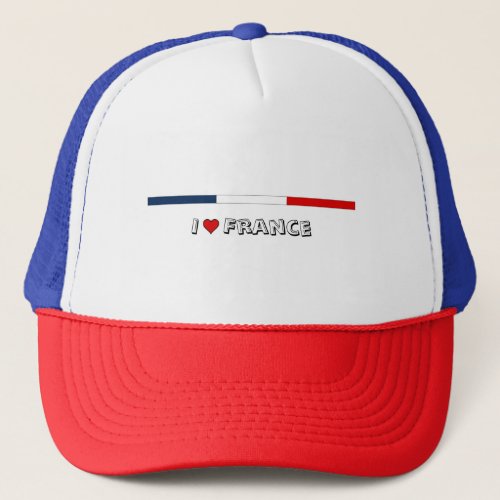 I love France Trucker Hat