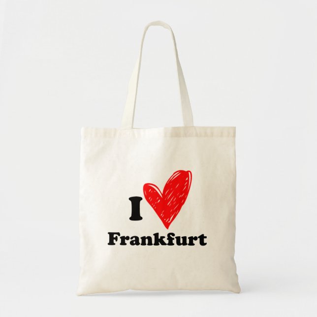 I love Frankfurt Tote Bag (Front)
