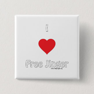 I love Free Jinger Button