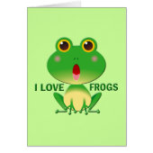 I LOVE FROGS (Front)