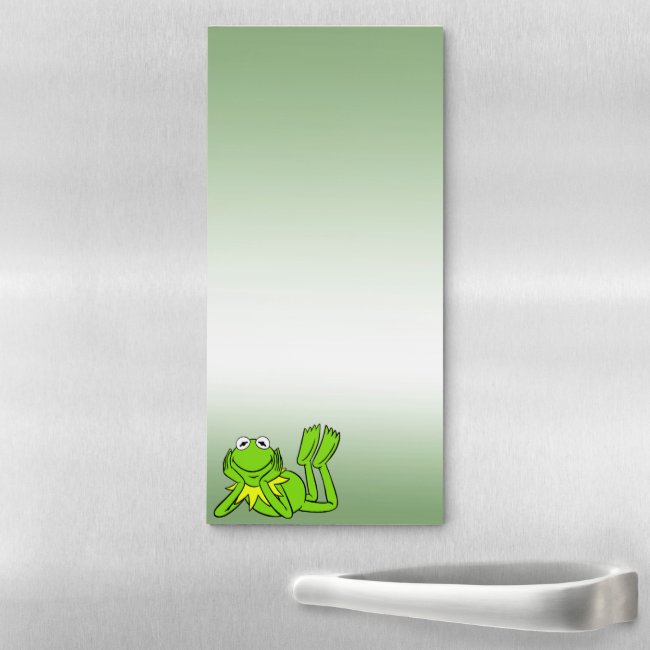 I Love Frogs Magnetic Notepad