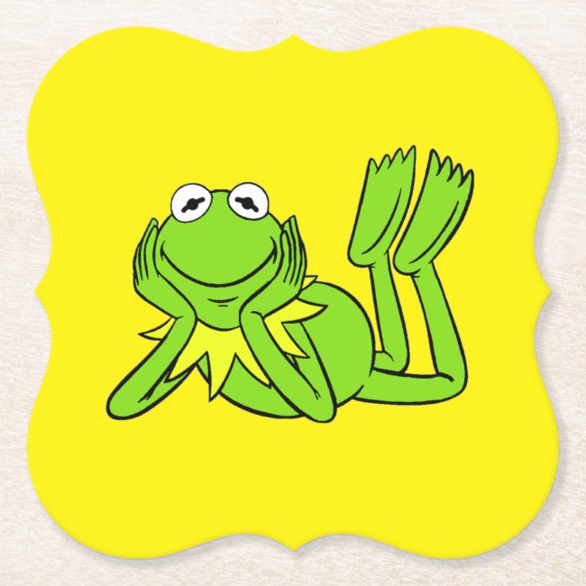 I Love Frogs Set of Sturdy Paper Coasters