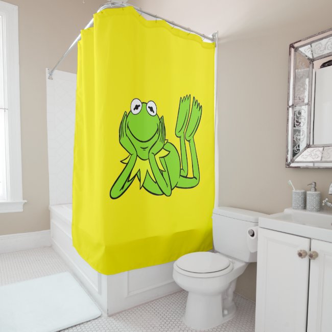 I Love Frogs Shower Curtain