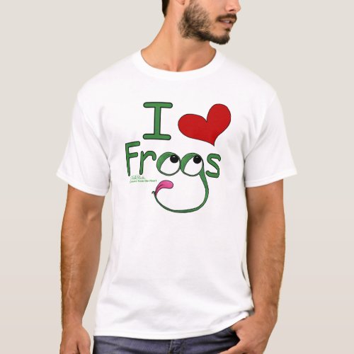 I love FROGS T_Shirt