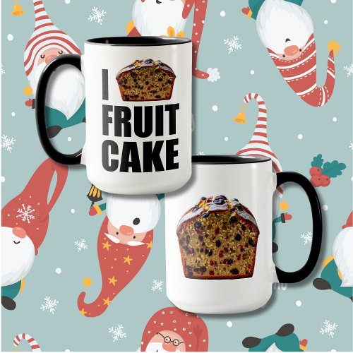 I Love Fruitcake Mug