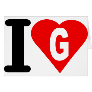 i-love-g. cards