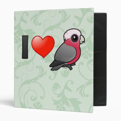 I Love Galas (relaxed crest) Avery Signature Binder 8.5x11