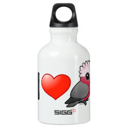 I Love Galahs (raised crest) SIGG Traveller Water Bottle (0.6L)
