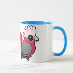 I Love Galahs (raised crest) Combo Mug