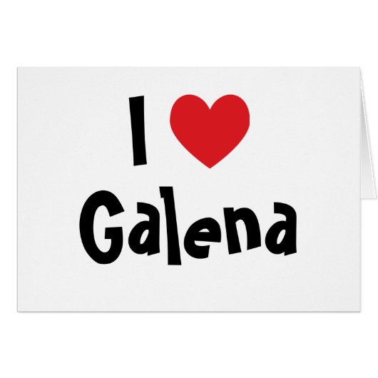 I Love Galena Cards (Front Horizontal)