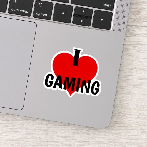 I Love Gaming Stickers _ Gamer Stickers