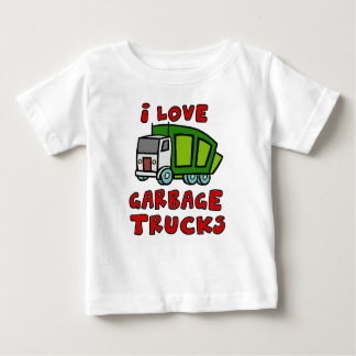 I LOVE GARBAGE TRUCKS!! Garbage Trucks for Kids!! Baby T-Shirt
