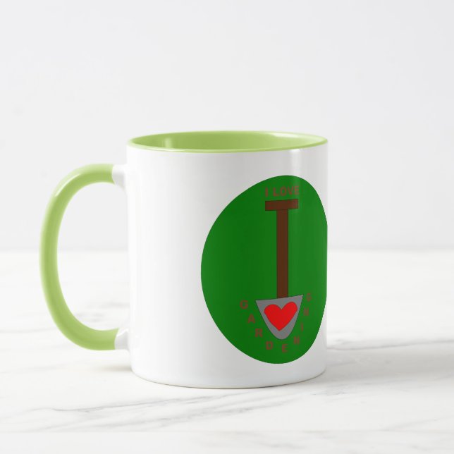 I Love Gardening Mug (Left)
