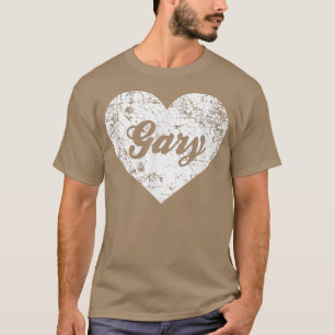I Love Gary , Funny Cute Indiana Hometown Gift  T-Shirt