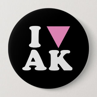 I LOVE GAY AK - WHITE -.png Button