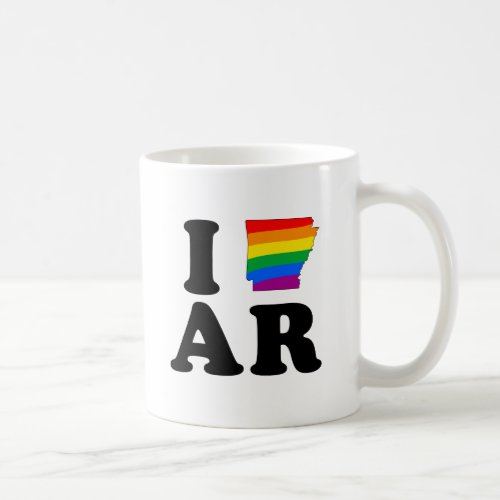 I LOVE GAY ARKANSAS COFFEE MUG