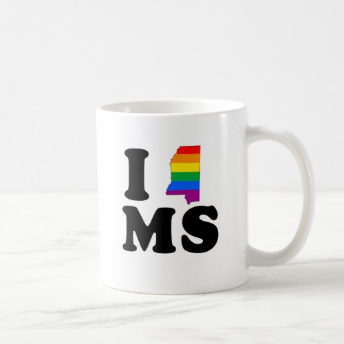 I LOVE GAY MISSISSIPPI COFFEE MUG
