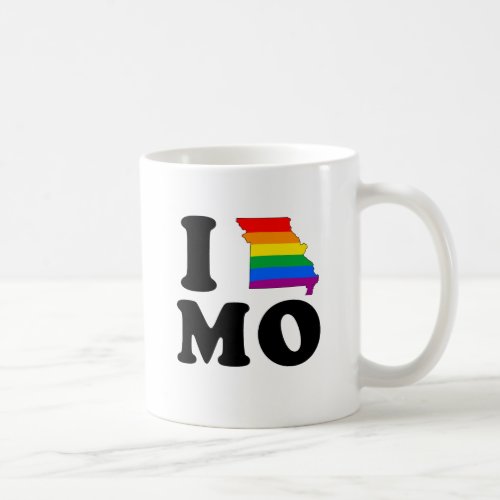 I LOVE GAY MISSOURI COFFEE MUG