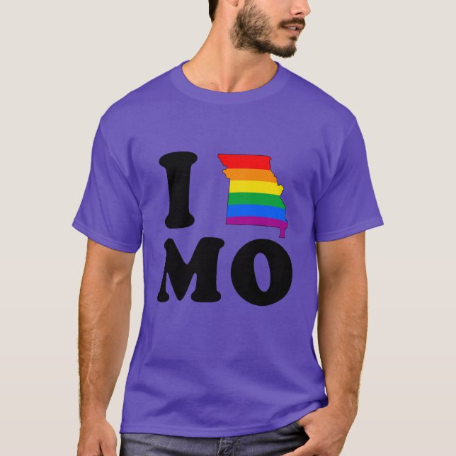 I LOVE GAY MISSOURI T-Shirt (Front)