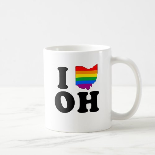 I LOVE GAY OHIO COFFEE MUG