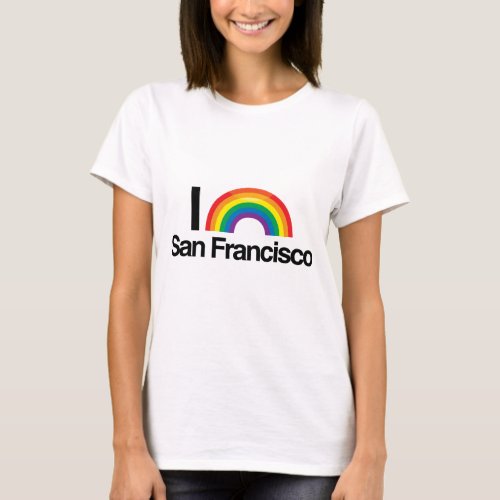 I LOVE GAY SAN FRANCISCO _png T_Shirt