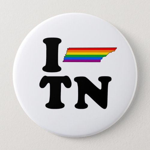 I LOVE GAY TENNESSEE PINBACK BUTTON