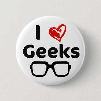I love Geeks Button