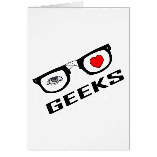 I Love Geeks Cards (Front)
