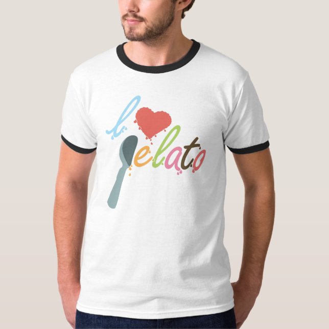 I love gelato T-Shirt (Front)