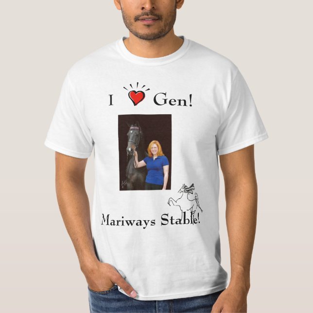 I Love Gen! T-Shirt (Front)