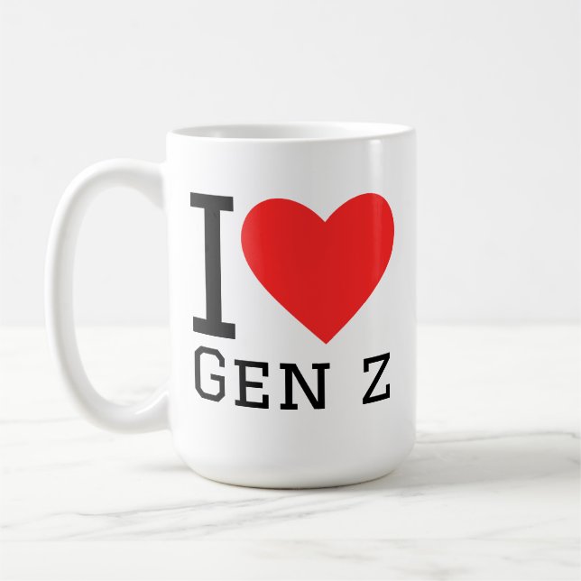 I love gen z coffee mug (Left)