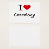 I Love Genealogy (Front & Back)