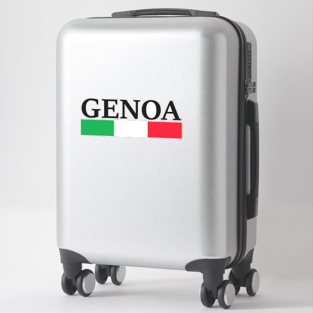 I love Genoa Sticker (Suitcase)