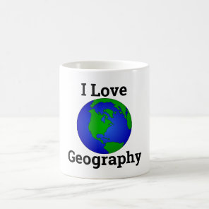 I love Geography  Coffee Mug