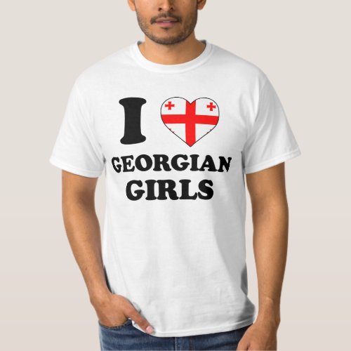 I love Georgian Girls T_Shirt