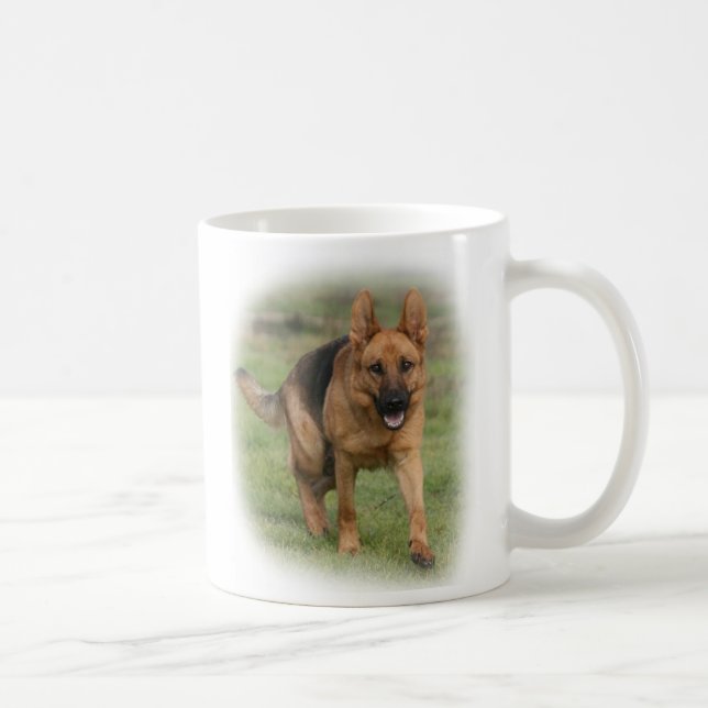 I Love German Shepherds Coffee Mug (Right)