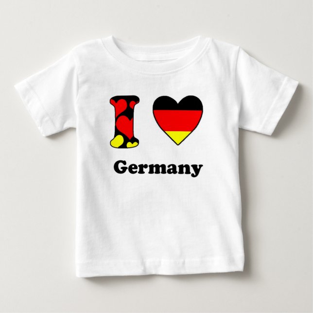 I love Germany Baby T-Shirt (Front)
