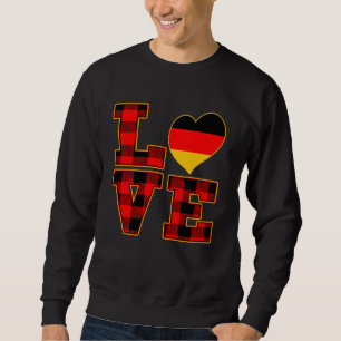 I Love Germany I Love Berlin Cool Germany Flag Hea Sweatshirt