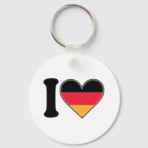 I Love Germany Keychain