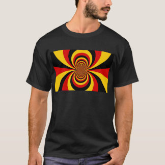 I Love Germany National Flag Colors Art Print T-Shirt