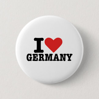 I love Germany Pinback Button