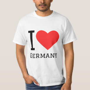 I love Germany square sticker T-Shirt