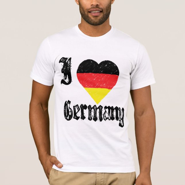 I Love Germany T-Shirt (Front)