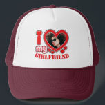 I Love Gf Trucker Hat<br><div class="desc">I Love Gf</div>