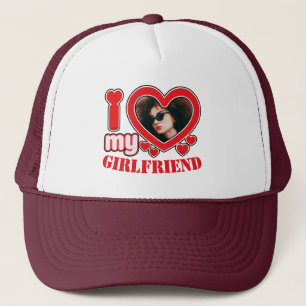 I Love Gf Trucker Hat