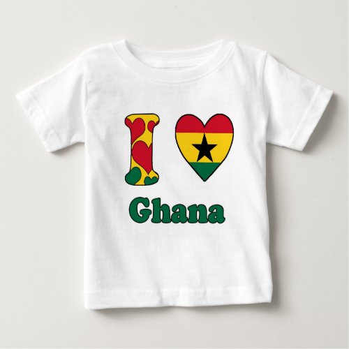 I love Ghana Baby T_Shirt