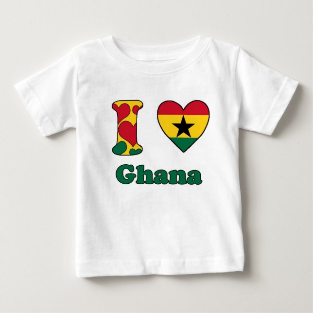 I love Ghana Baby T-Shirt (Front)